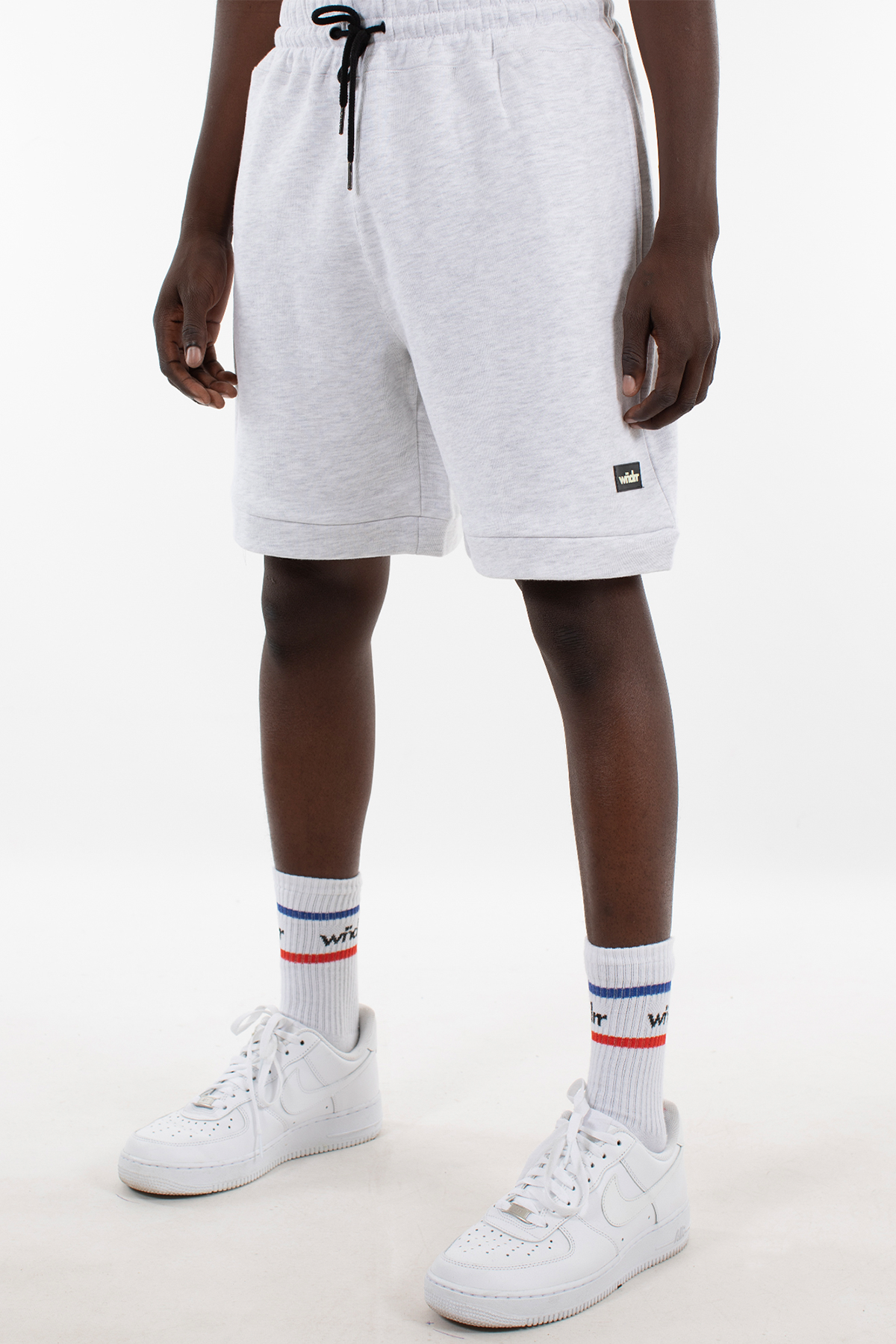 WNDRR HOXTON TECH TRACKSHORT White marle