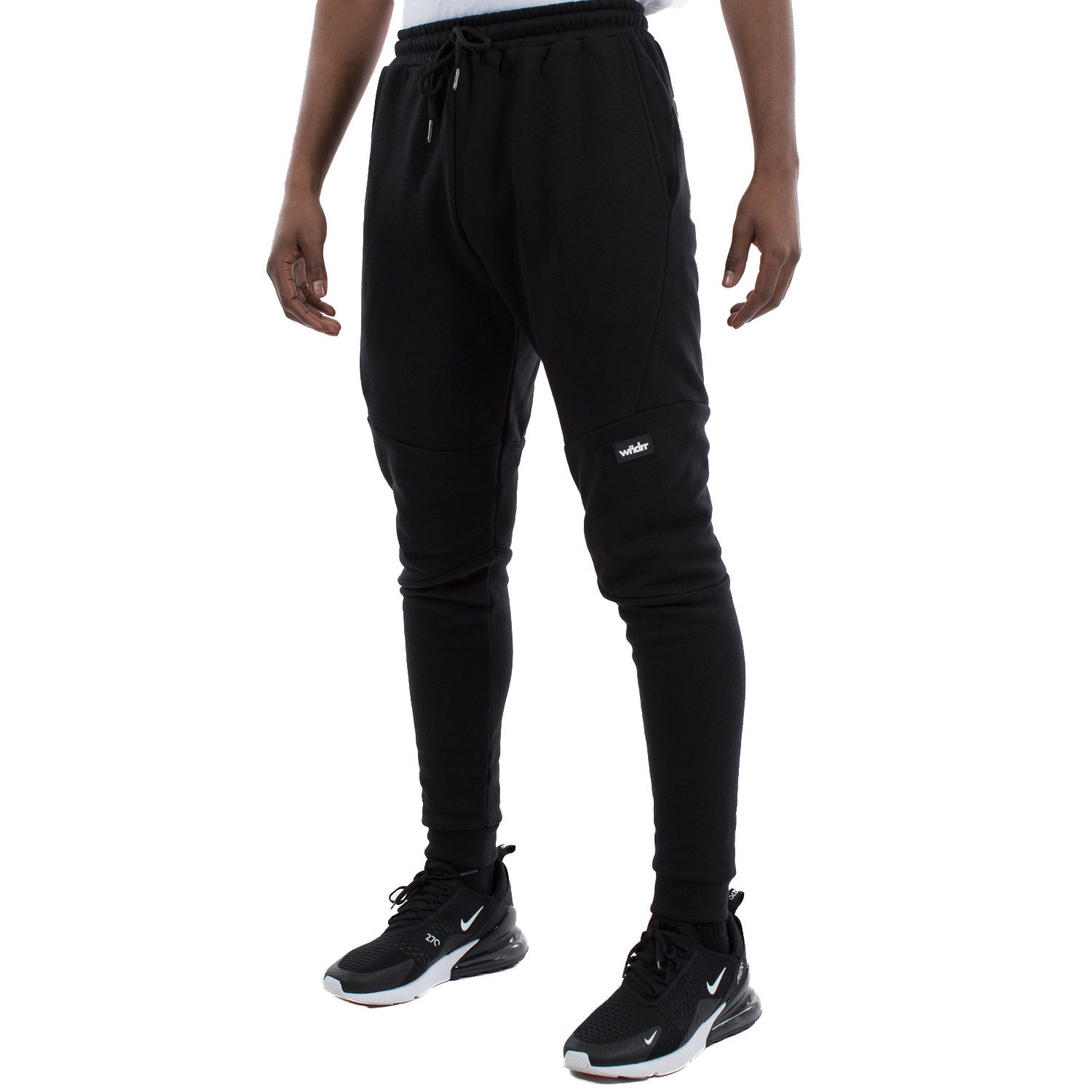 WNDRR Hoxton Tech Trackpants Black