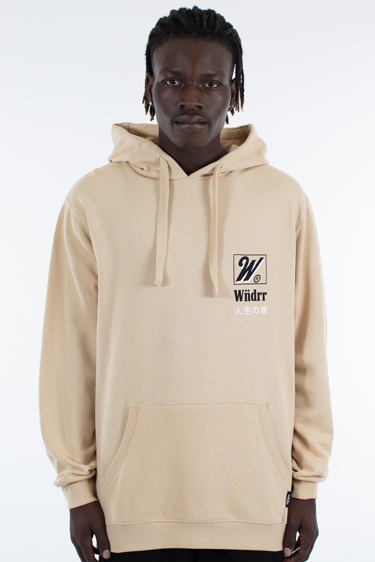 WNDRR MAXWELL HOOD SWEAT Tan