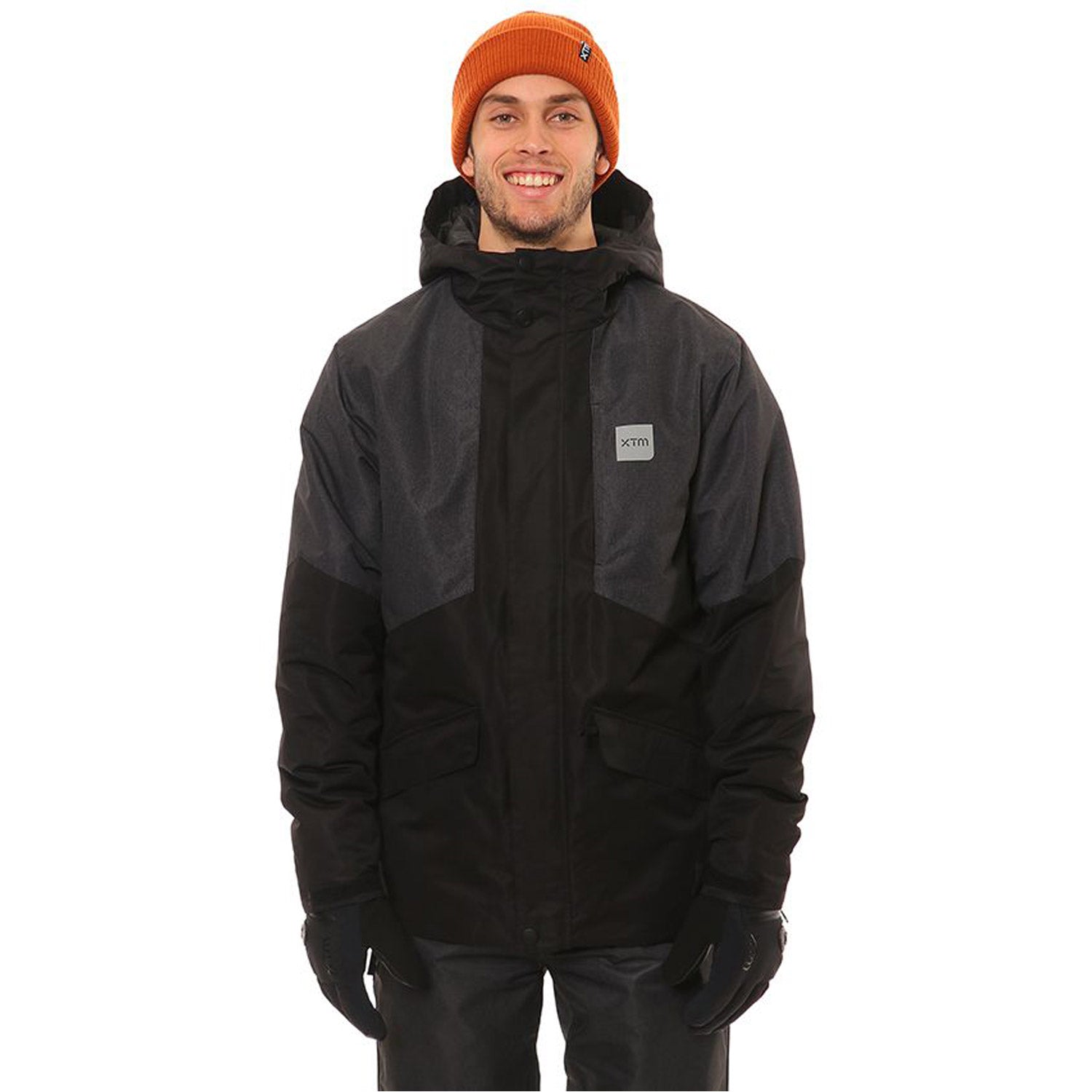 XTM Brooks Snow Jacket 2021 Black Denim