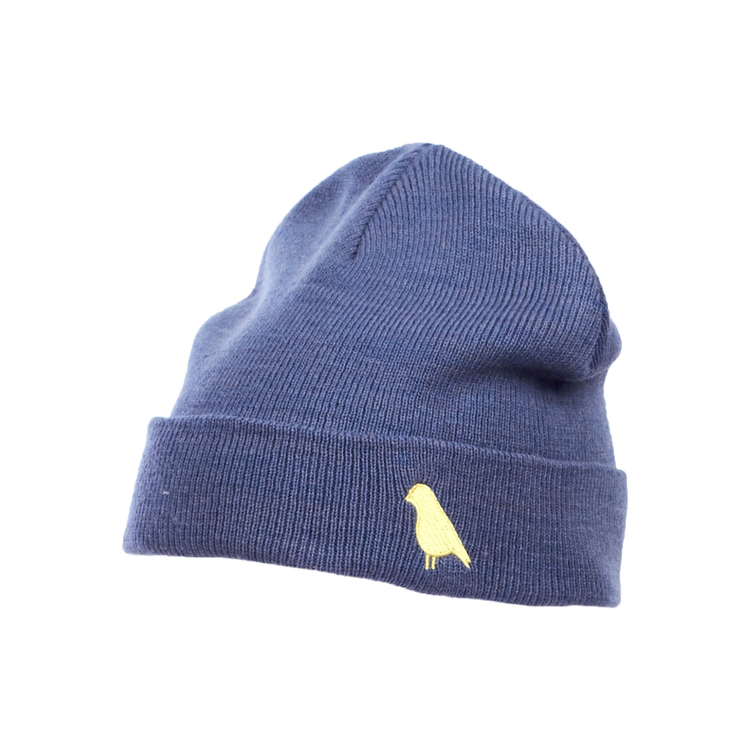 Yuki Threads Bird Beanie 2021 Vintage Indigo