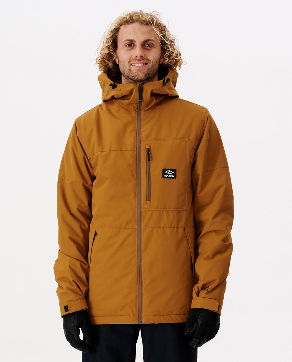 Ripcurl Notch Up Snow Jacket Gold