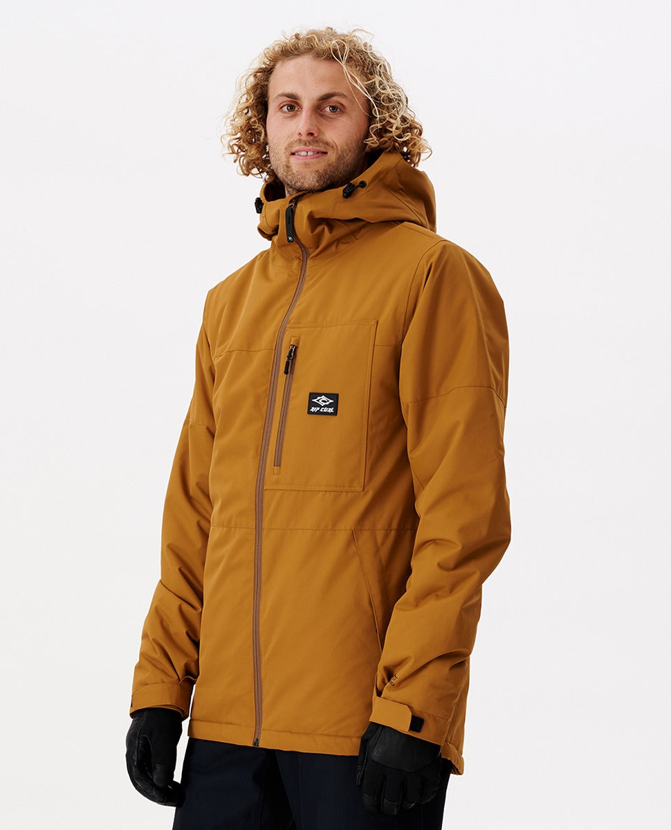 Ripcurl Notch Up Snow Jacket Gold