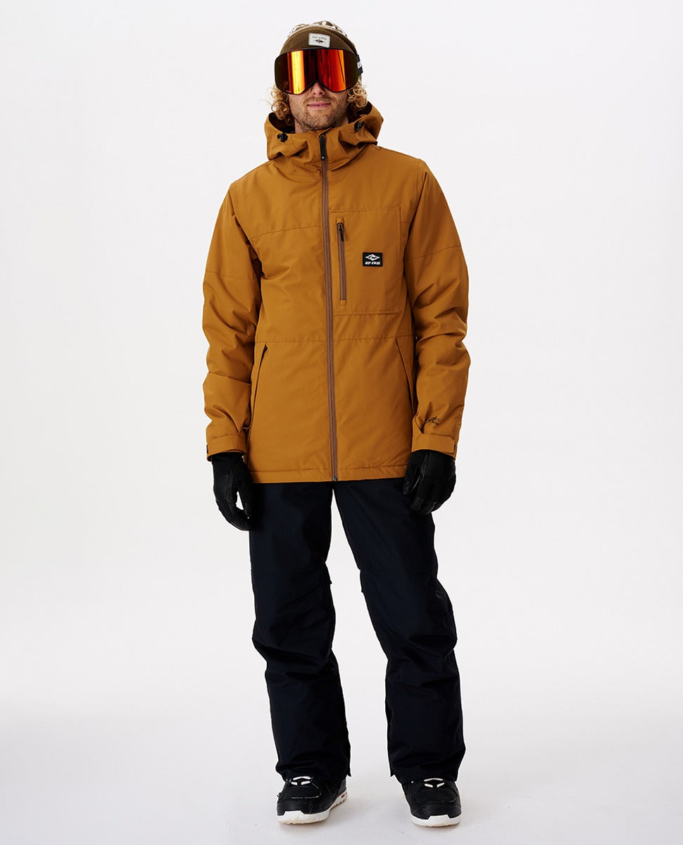 Ripcurl Notch Up Snow Jacket Gold