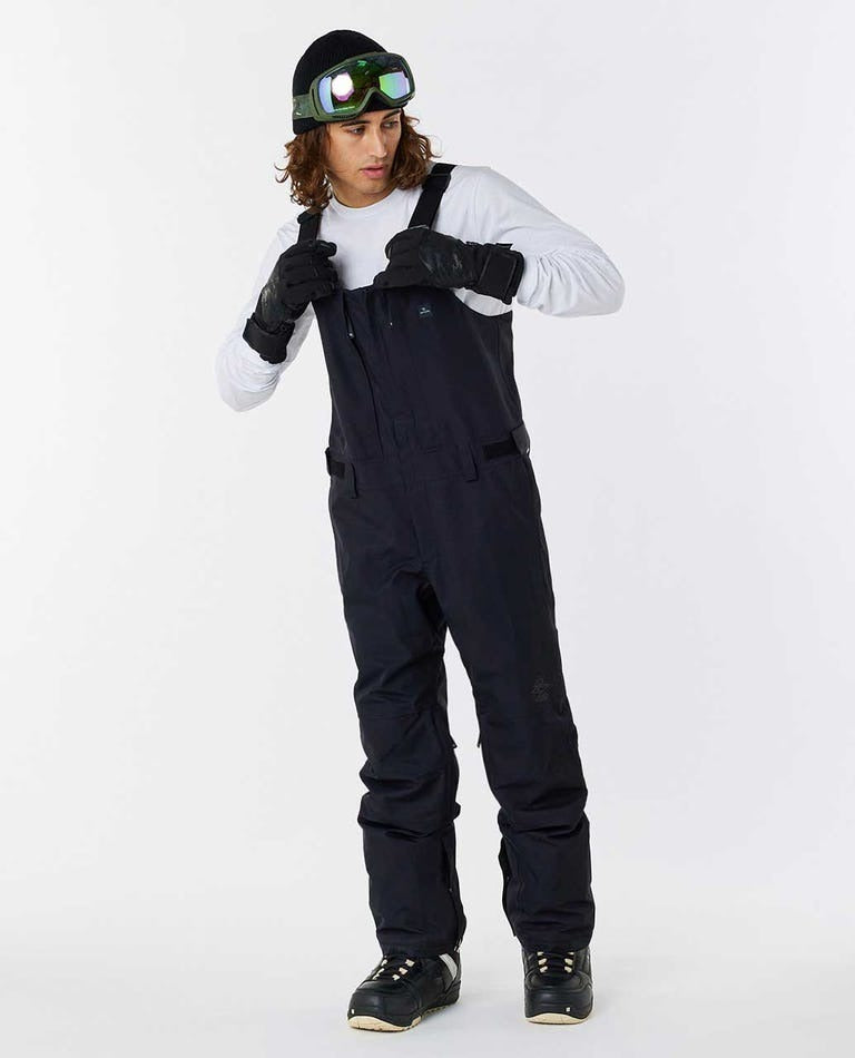 Ripcurl Back Country Snow Bib Black