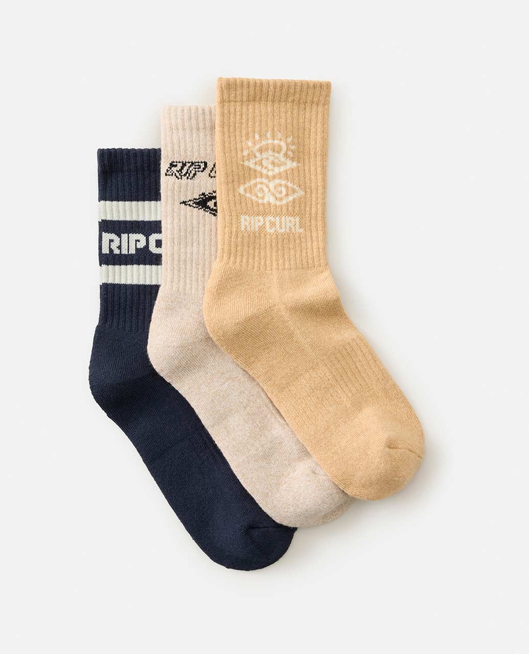 Icons Of Surf 3-Pack Socks