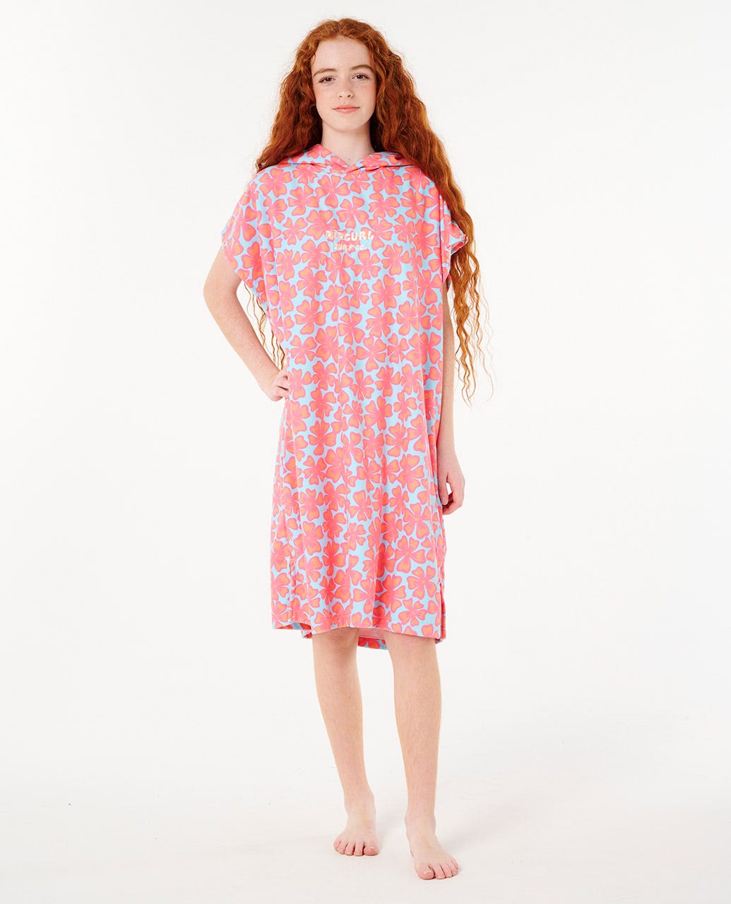 Mixed Hooded Towel - Girls
