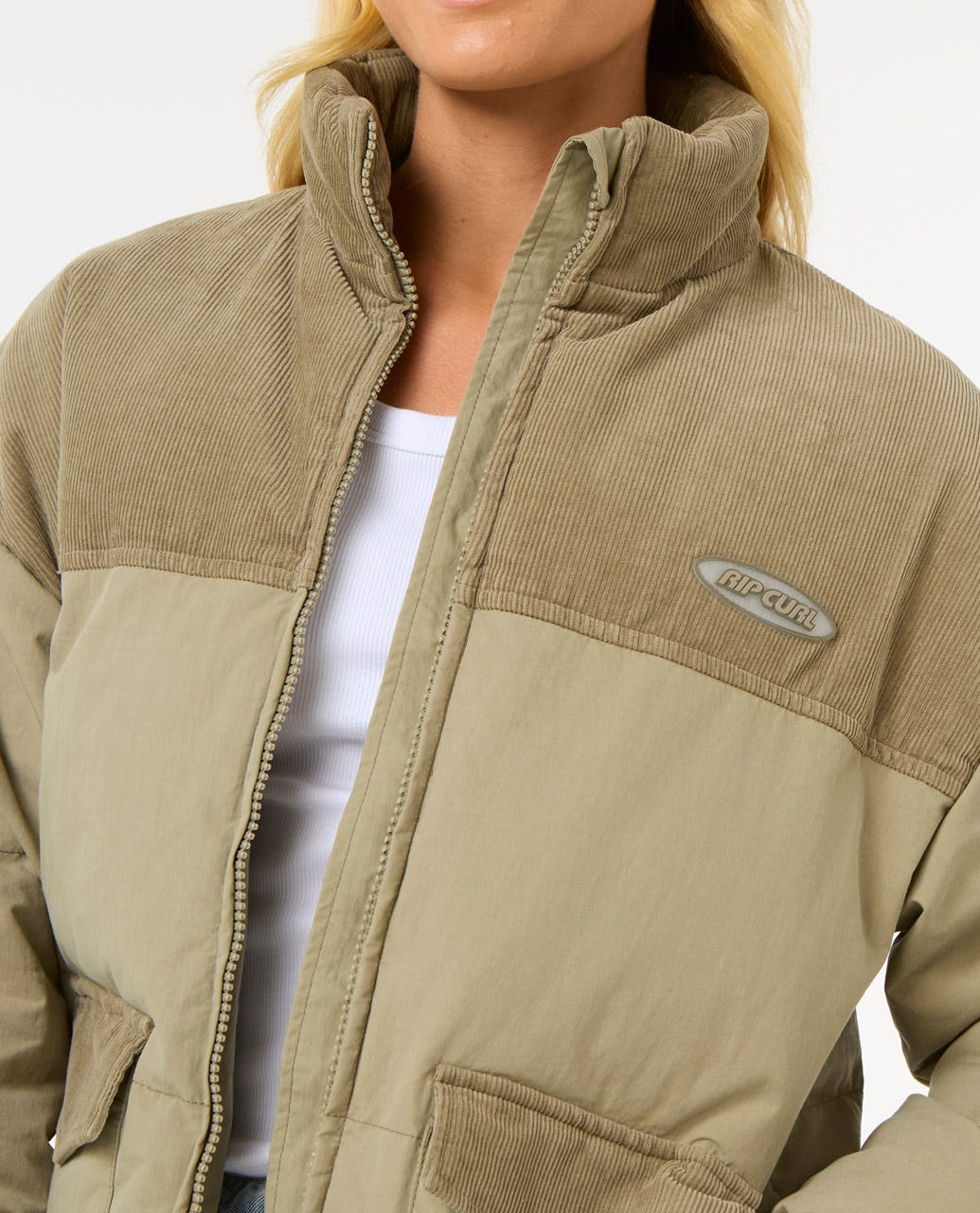 High Tide Mixed Cord Puffer