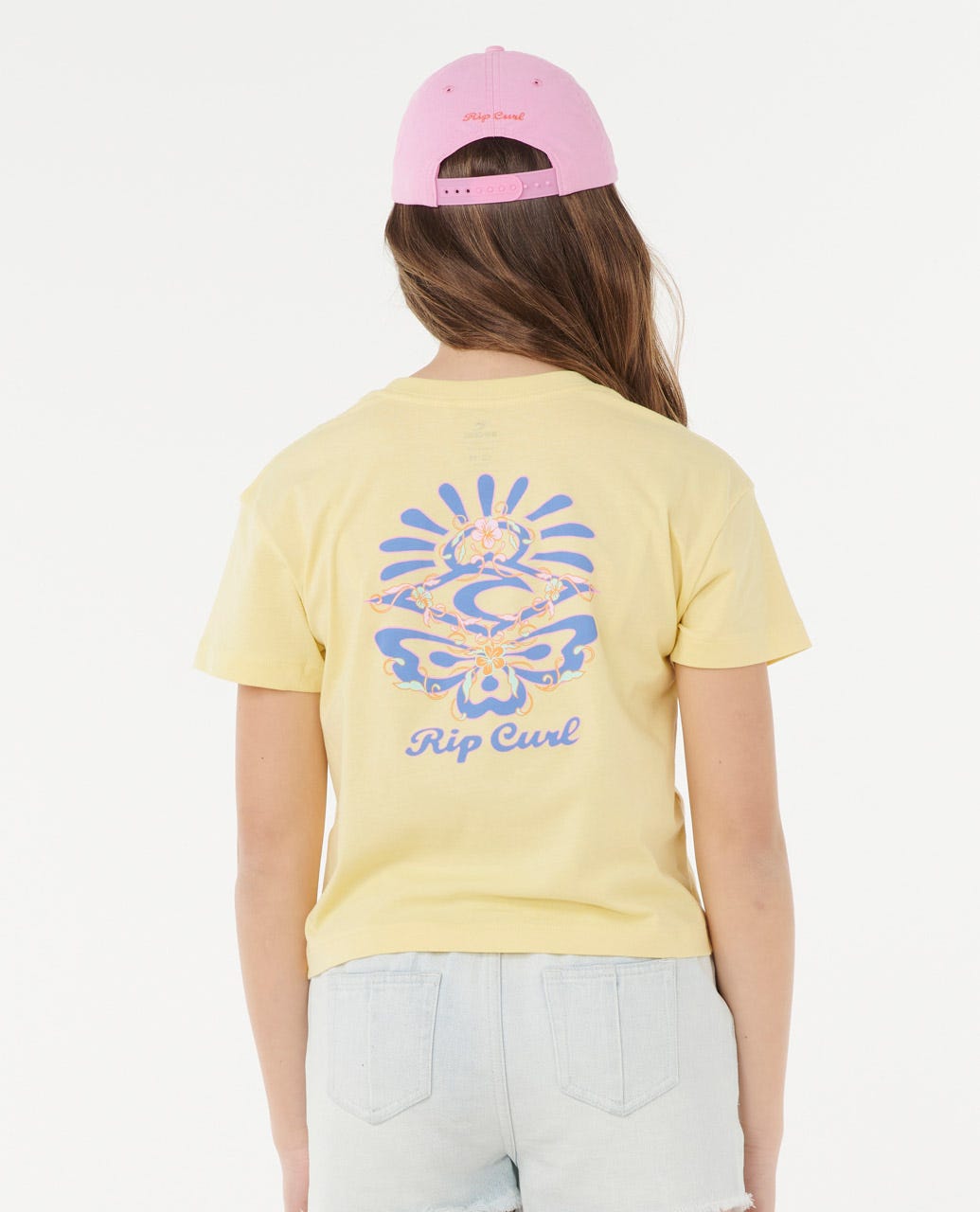 Sunset Skies Crop Tee - Girls (8-16 years)