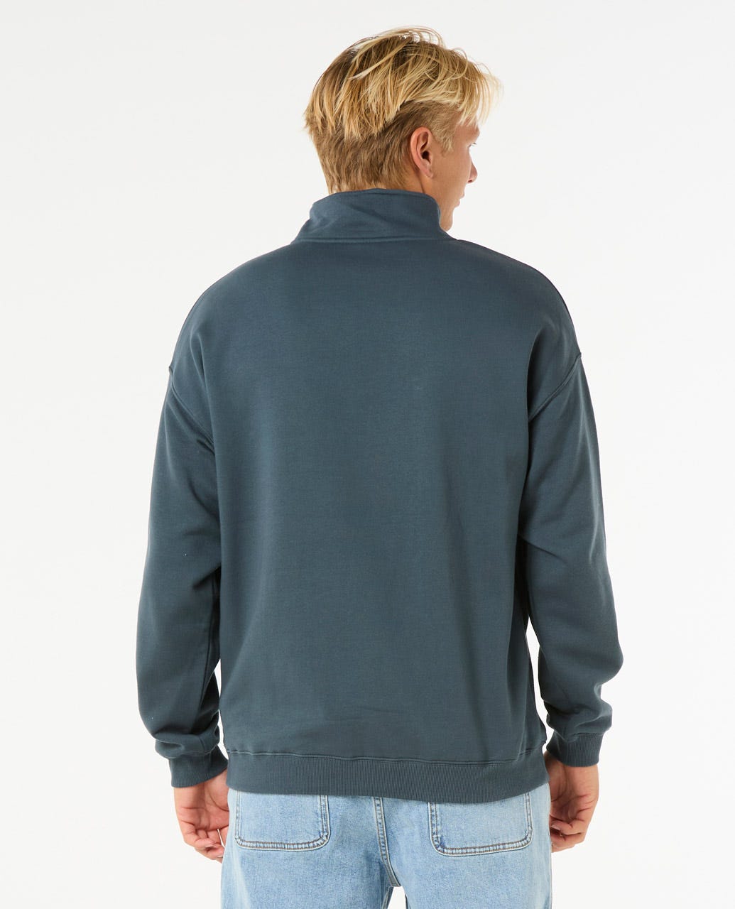 Pill Icon 1/4 Zip Crew