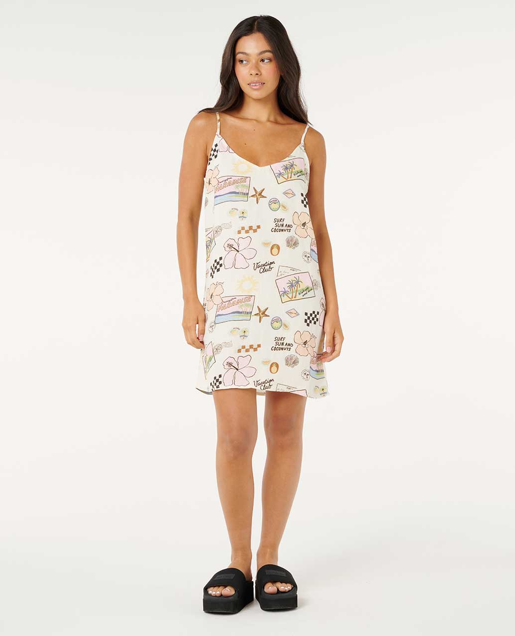 Sunset Luau Mini Dress