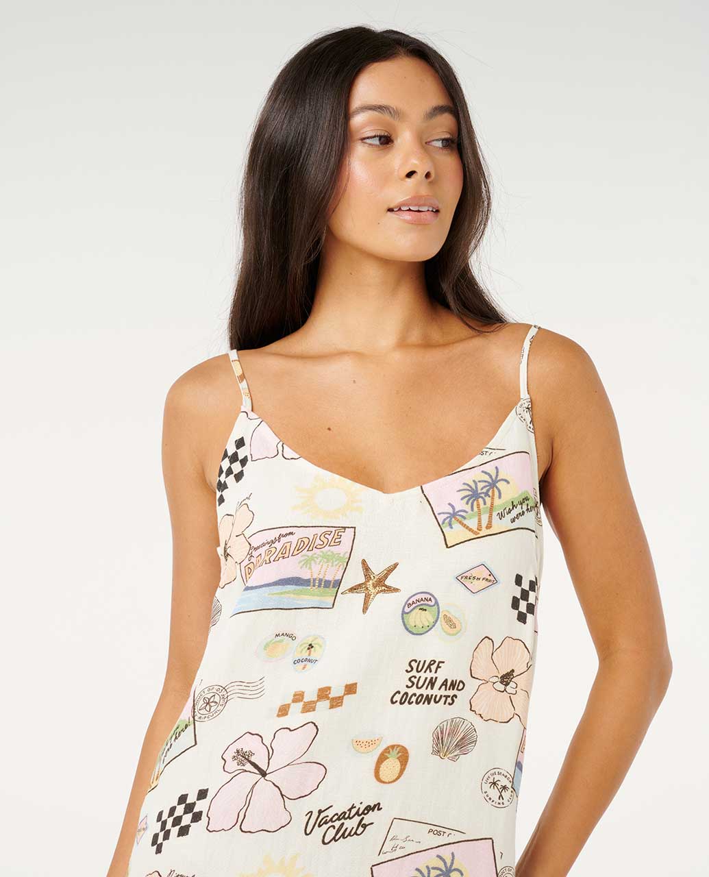 Sunset Luau Mini Dress