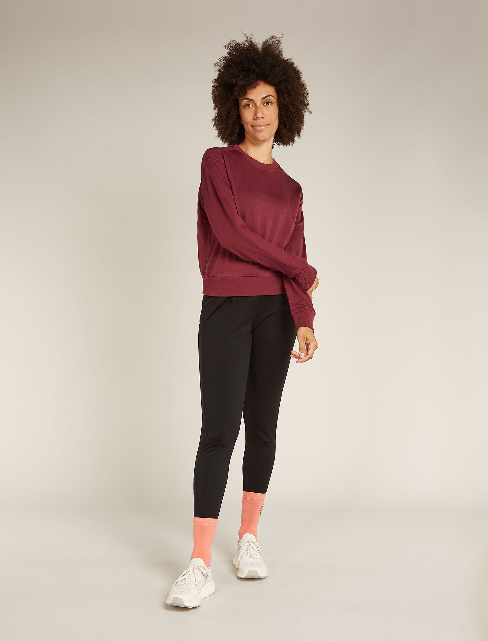 Women's Merino Blend 200 Crush Long Sleeve Sweatshirt