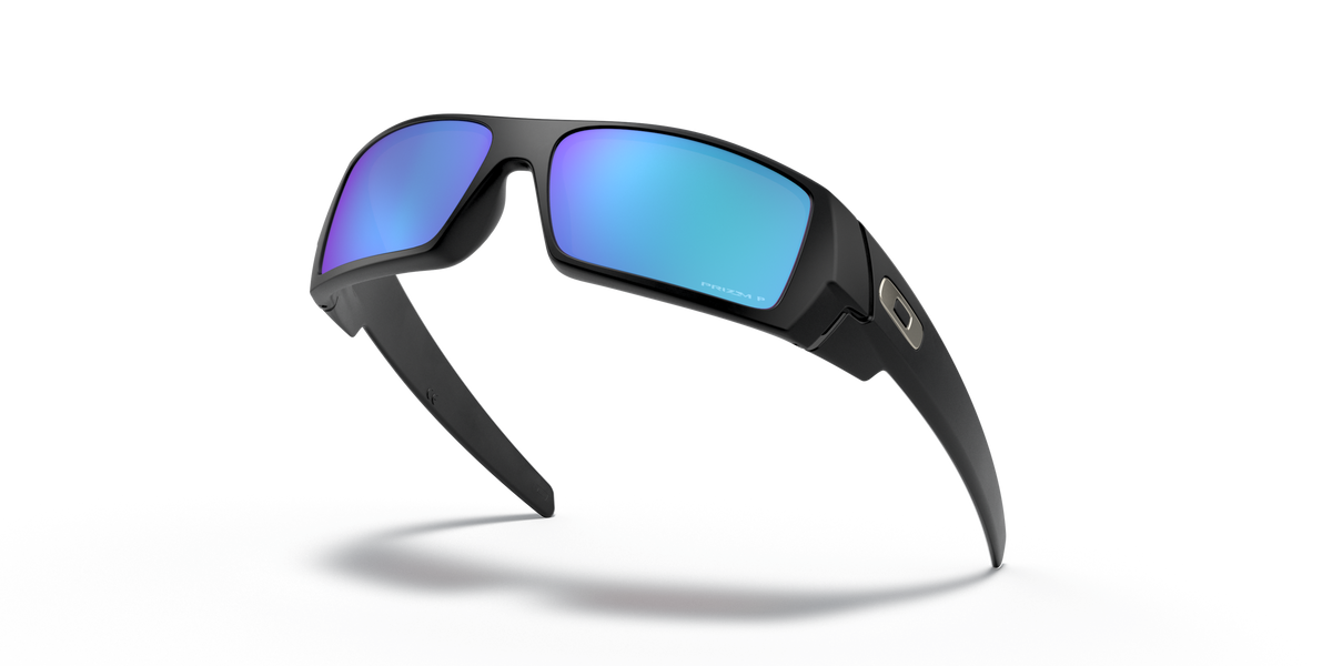 Gascan Sunglasses Matte Black - Prizm Sapphire Polarized Lens