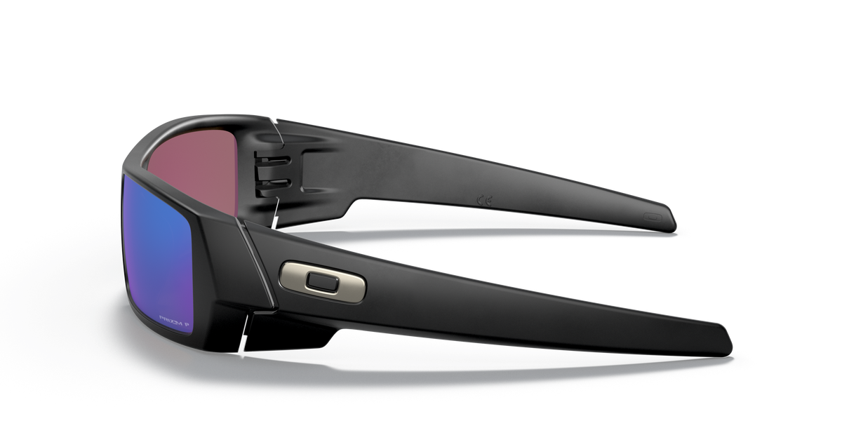 Gascan Sunglasses Matte Black - Prizm Sapphire Polarized Lens