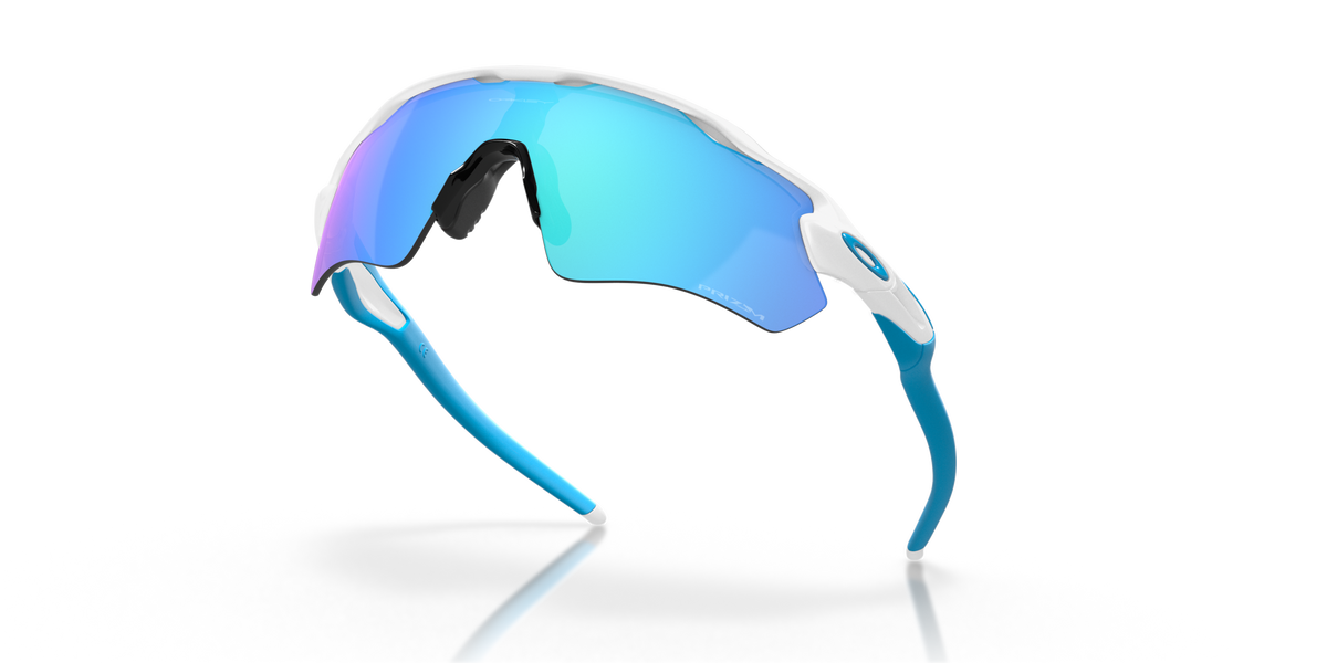 Radar EV Path Sunglasses Polished White - Prizm Sapphire Lens