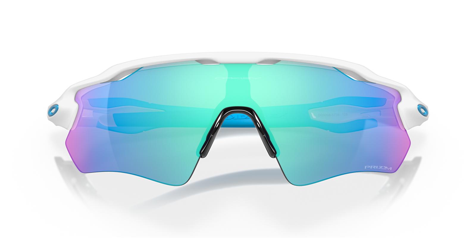 Radar EV Path Sunglasses Polished White - Prizm Sapphire Lens