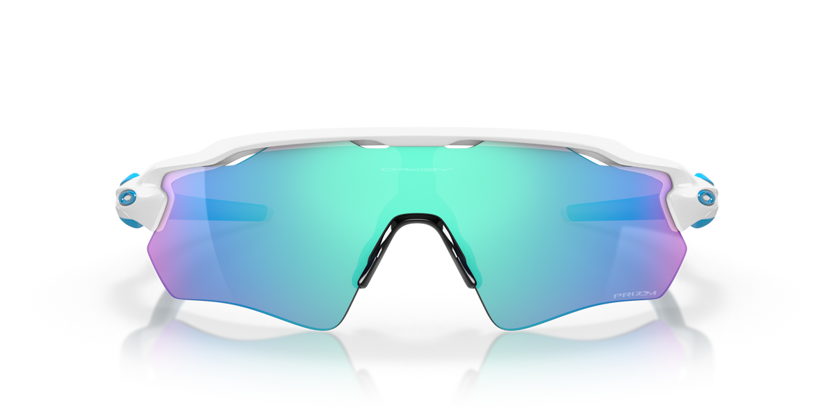 Radar EV Path Sunglasses Polished White - Prizm Sapphire Lens