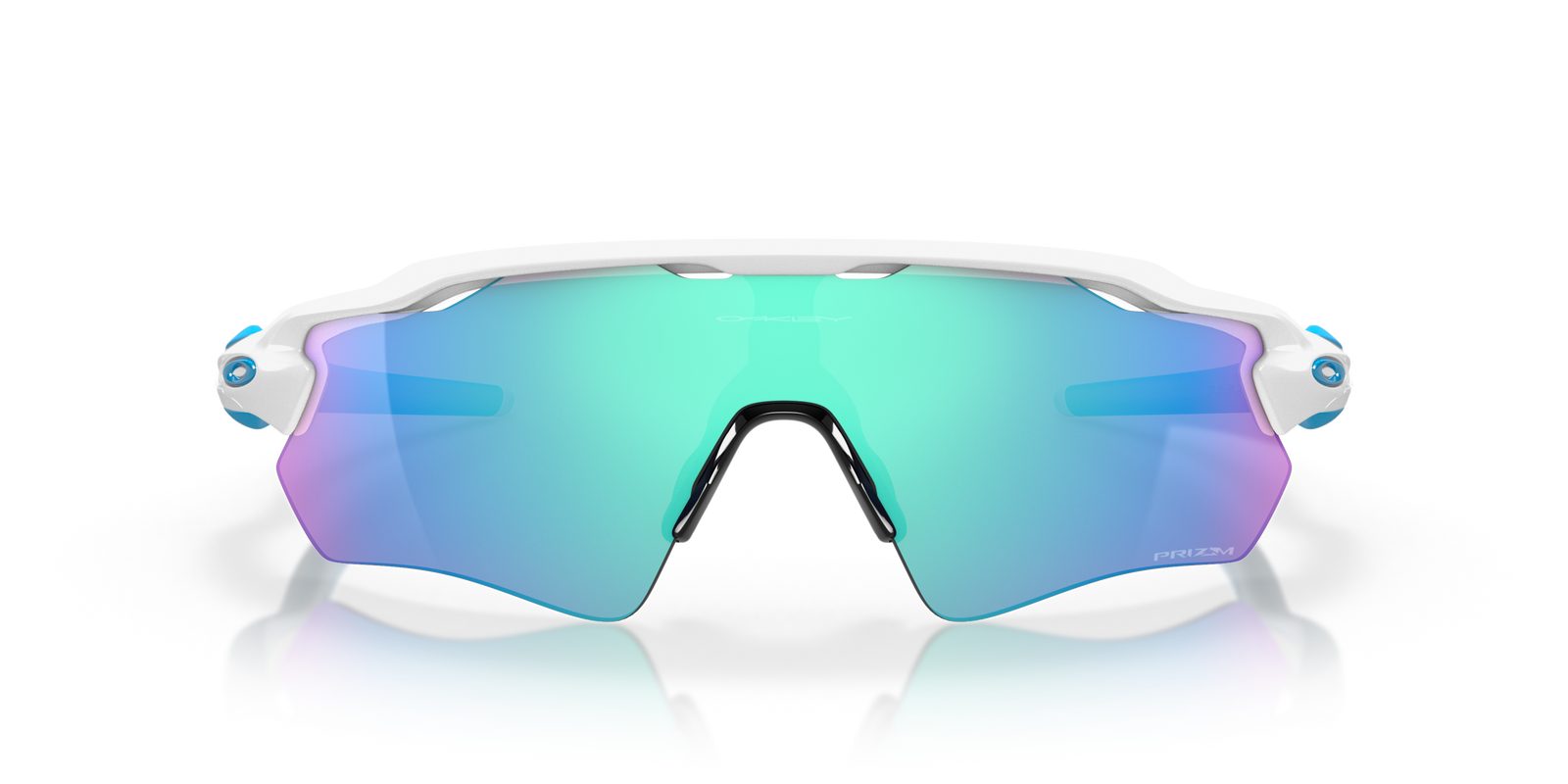 Radar EV Path Sunglasses Polished White - Prizm Sapphire Lens