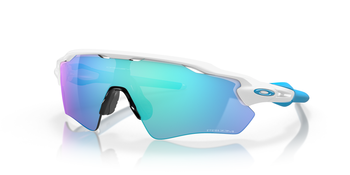 Radar EV Path Sunglasses Polished White - Prizm Sapphire Lens