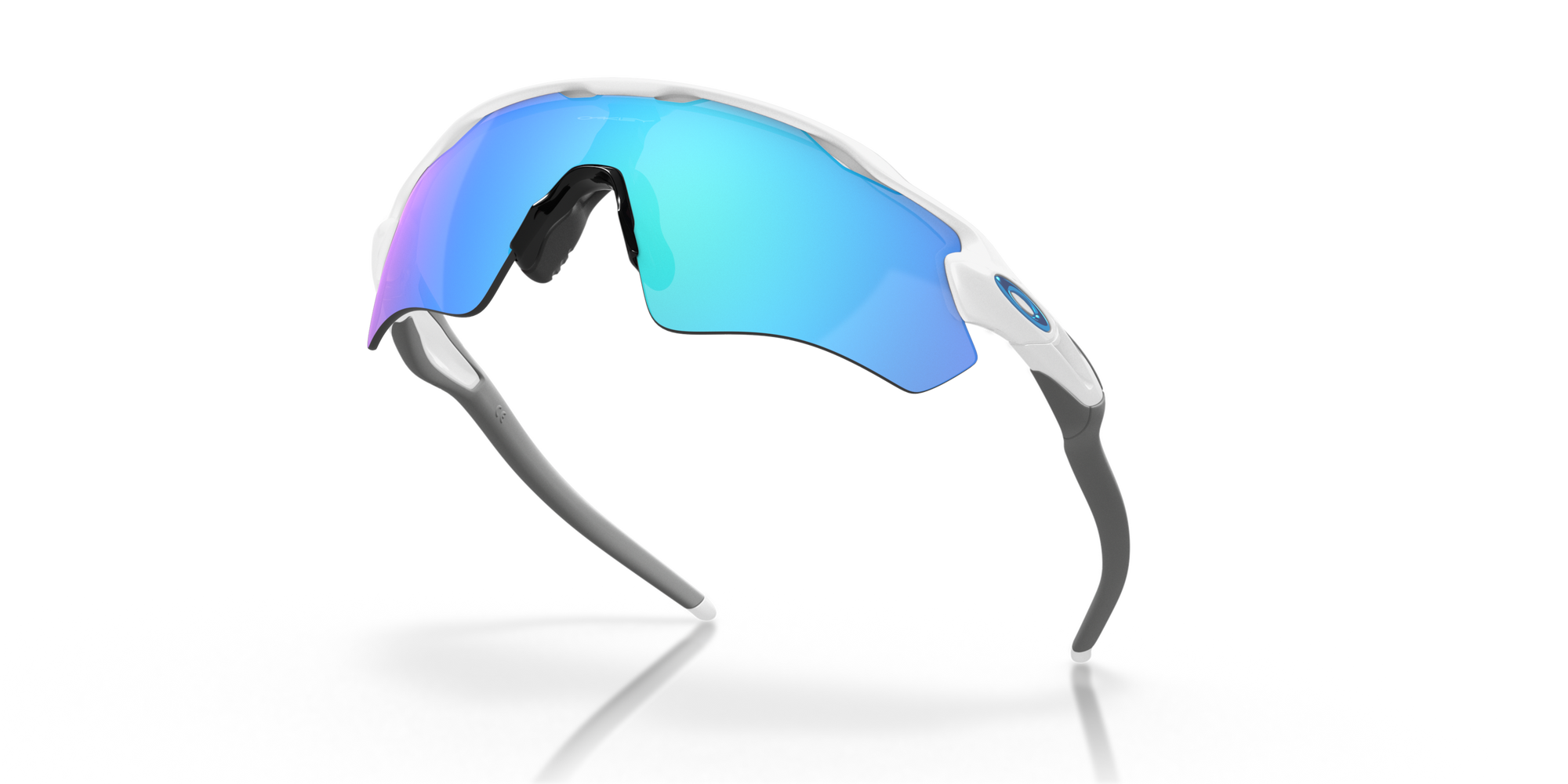 Oakley Radar EV Path Team Colors Sunglasses Polished White - Prizm