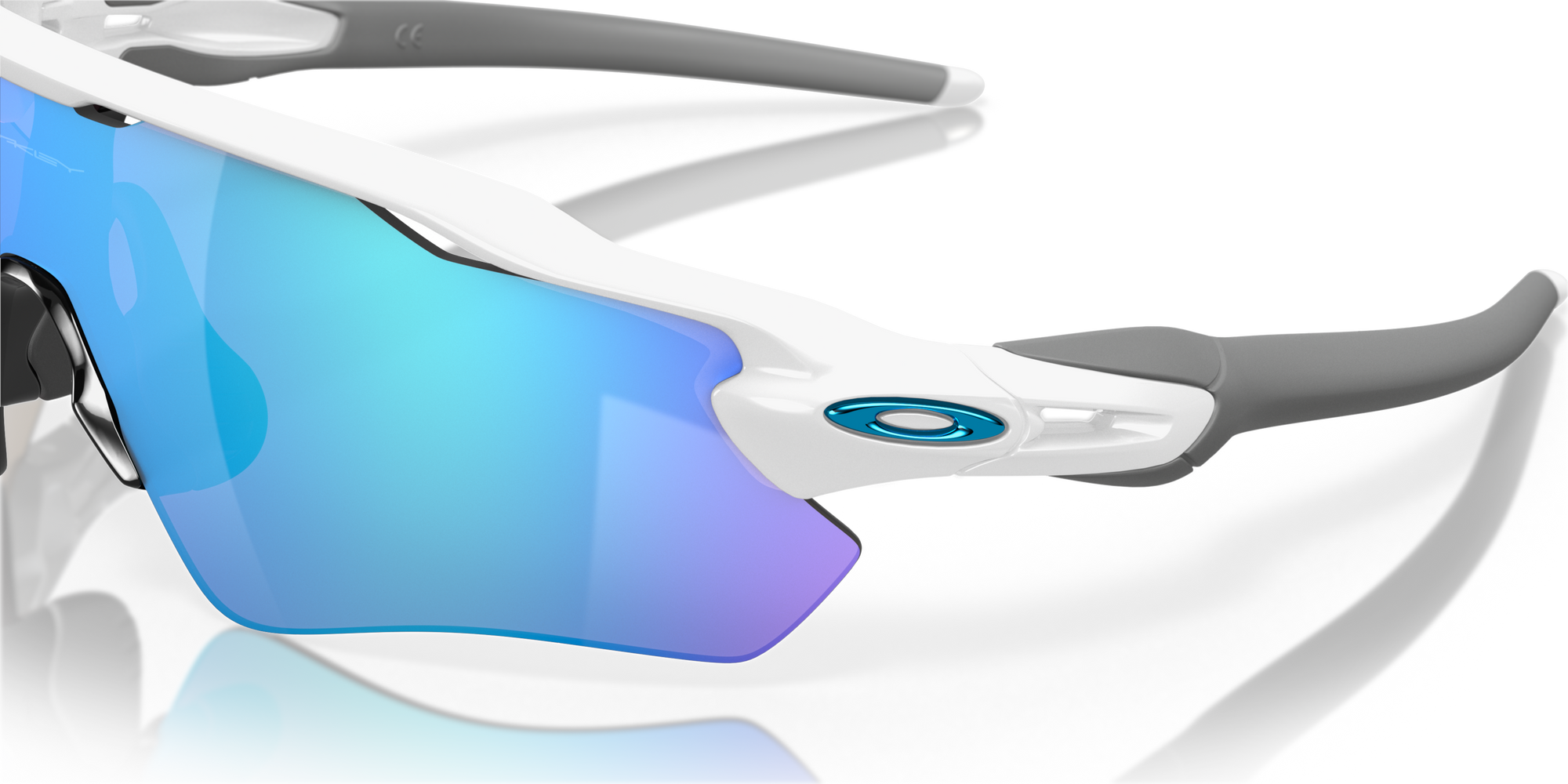 Oakley Radar EV Path Team Colors Sunglasses Polished White - Prizm