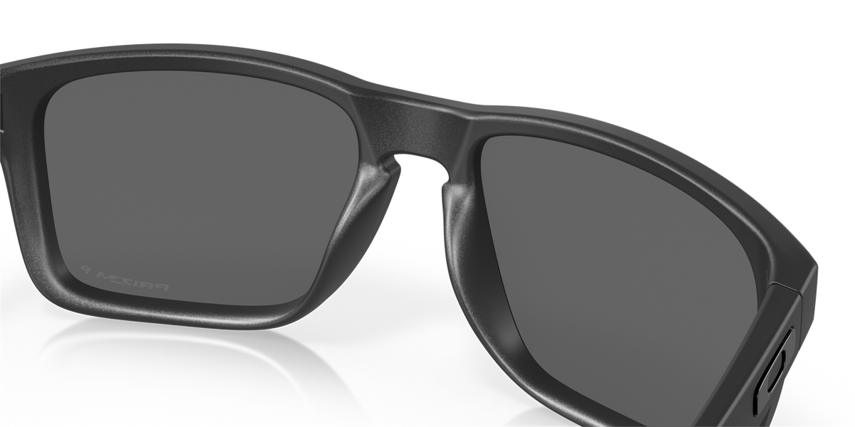 Holbrook XL Sunglasses Steel - Prizm Black Polarized Lens