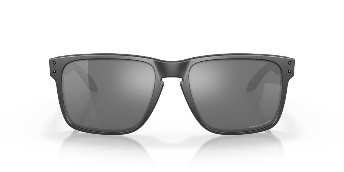 Holbrook XL Sunglasses Steel - Prizm Black Polarized Lens