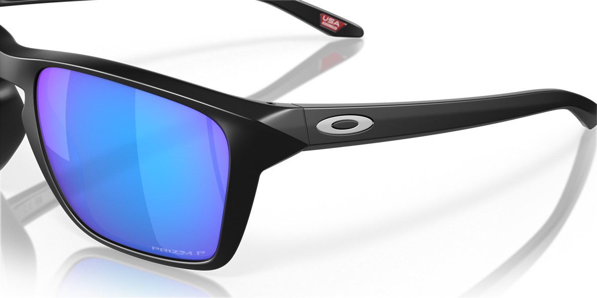 Sylas Sunglasses Matte Black - Prizm Sapphire Polarized Lens