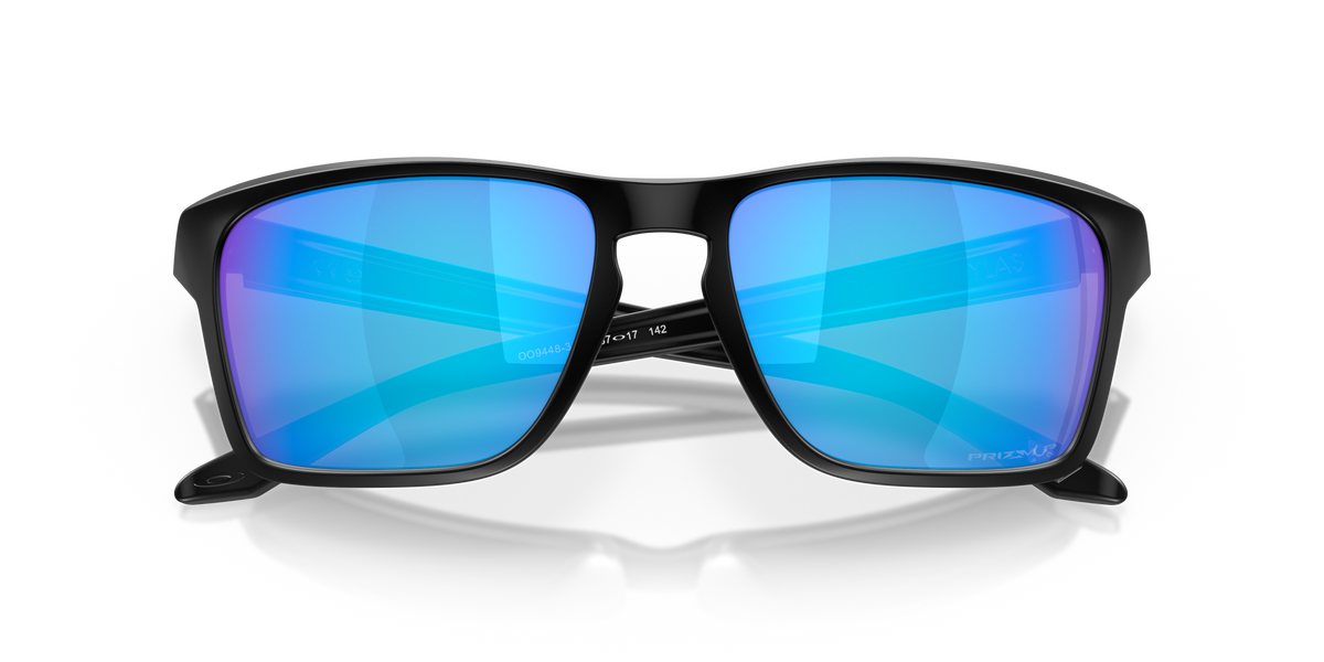 Sylas Sunglasses Matte Black - Prizm Sapphire Polarized Lens