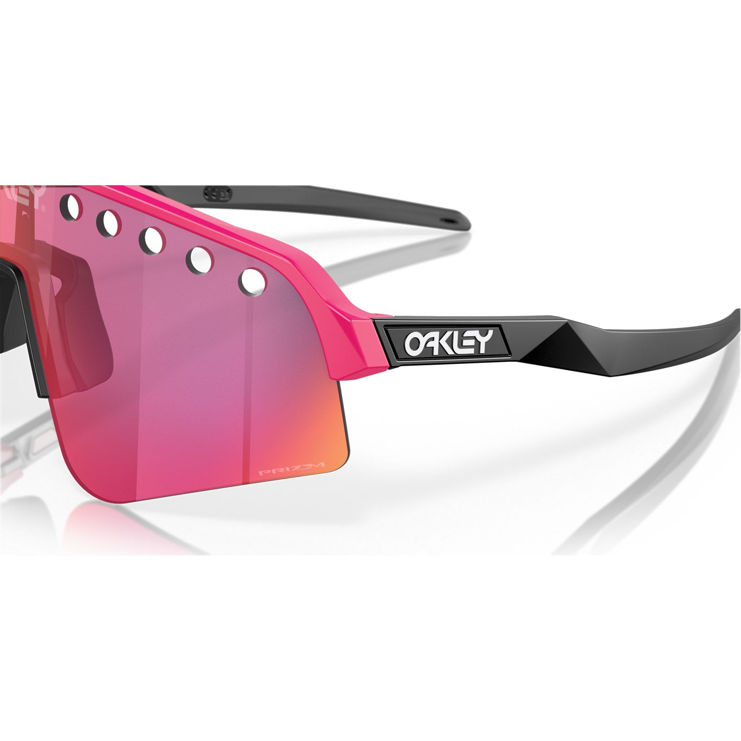 Sutro Lite Sweep Sunglasses Pink - Prizm Road