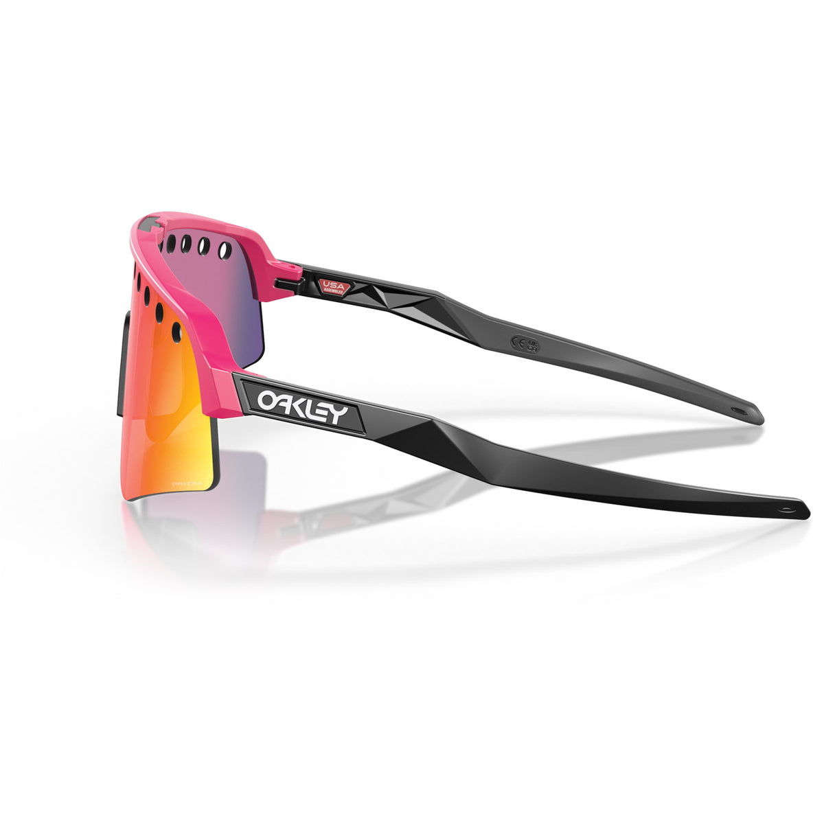 Sutro Lite Sweep Sunglasses Pink - Prizm Road