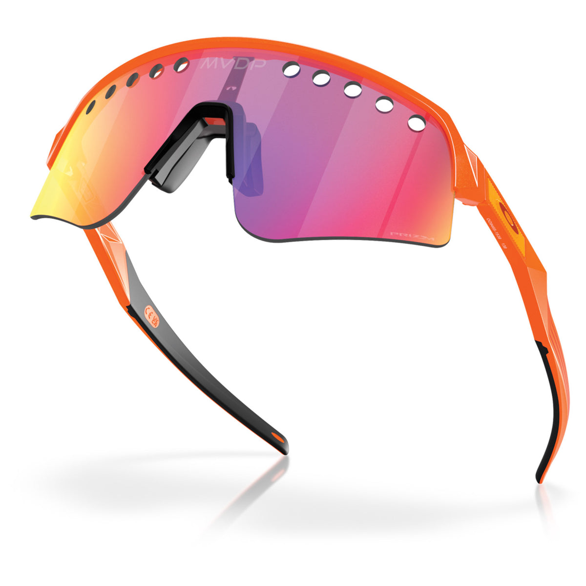 Sutro Lite Sweep Sunglasses MVDP Orange Sparkle - Prizm Road Lens