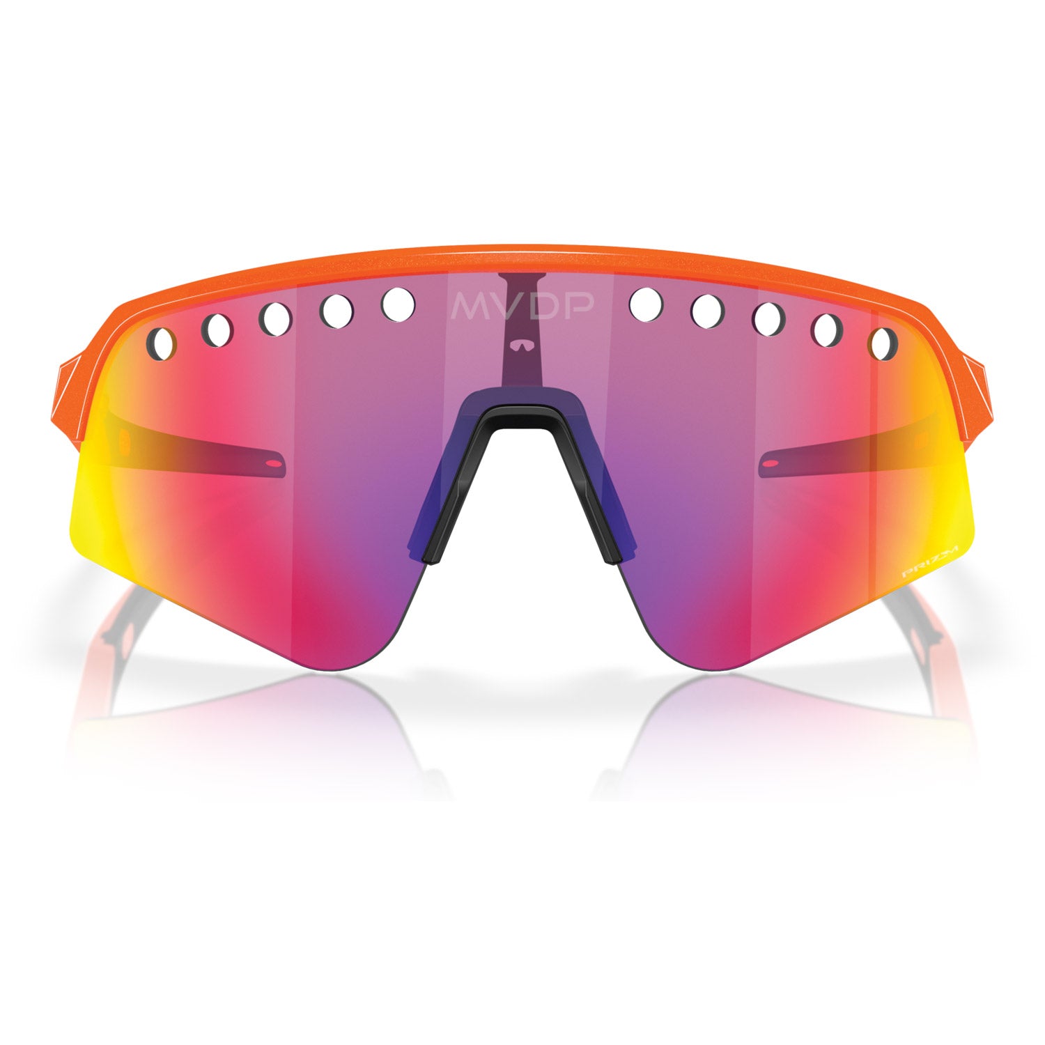 Sutro Lite Sweep Sunglasses MVDP Orange Sparkle - Prizm Road Lens