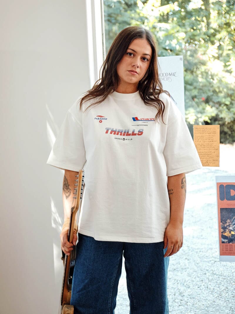 Anarchy In Paradise Oversized Tee