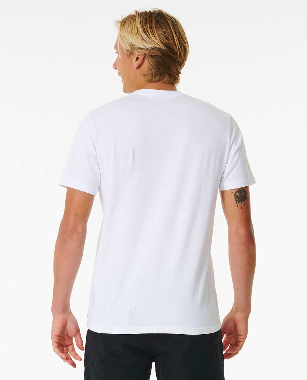 Ripcurl Brand Icon Tee White