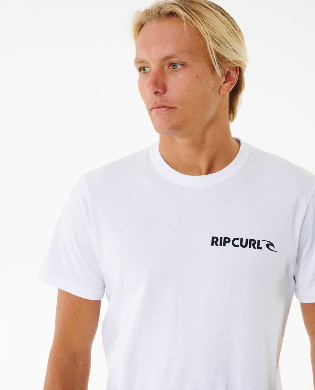 Ripcurl Brand Icon Tee White