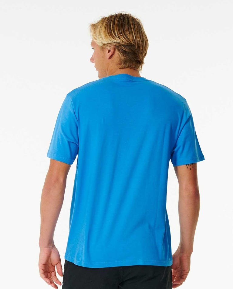 Ripcurl Pill Icon Short Sleeve Tee Cobalt