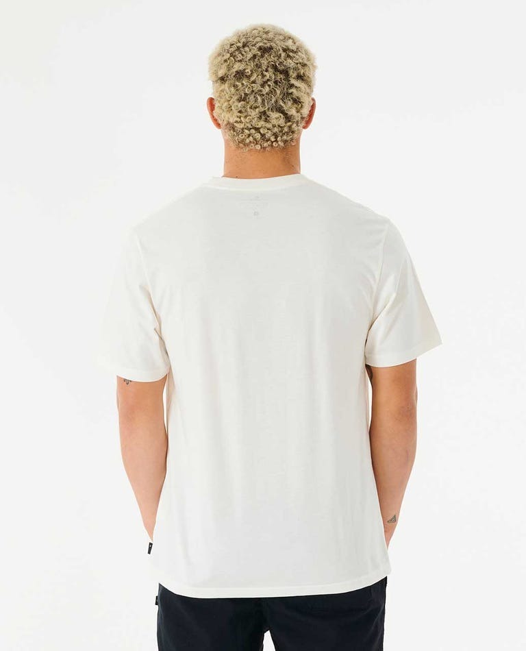 Ripcurl Pill Icon Short Sleeve Tee Bone