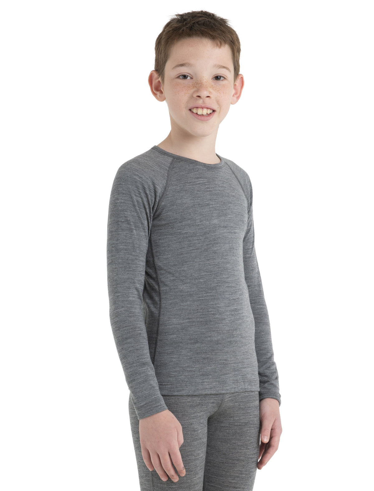 Kids' Merino 200 Oasis Long Sleeve Crew Neck Thermal Top