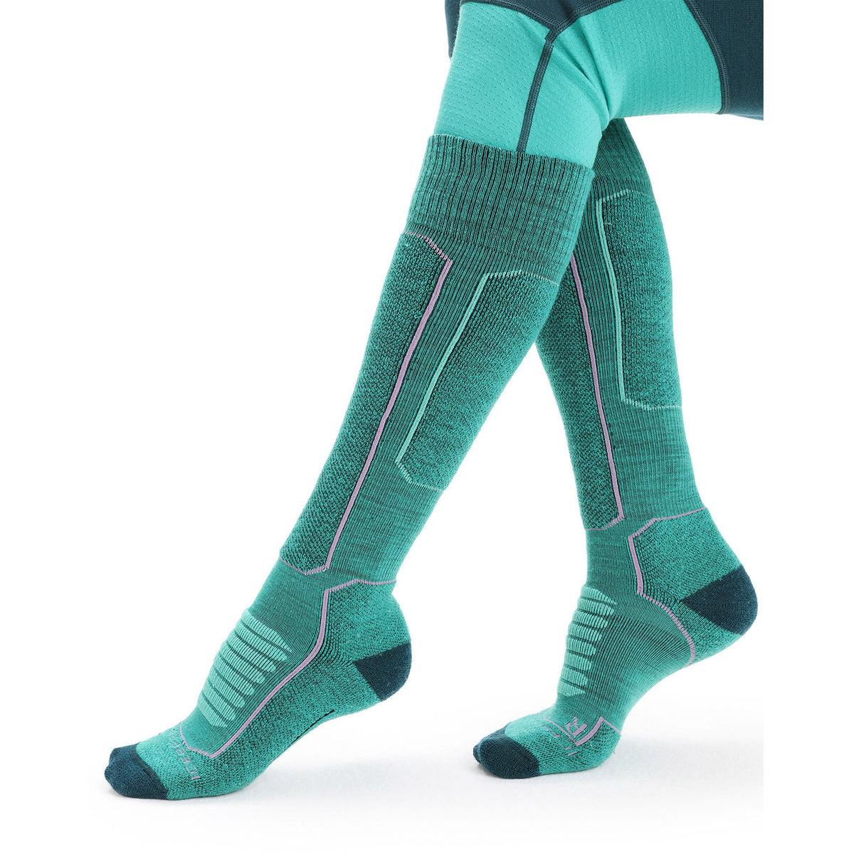 Women's Merino Ski+ Medium Over the Calf Socks