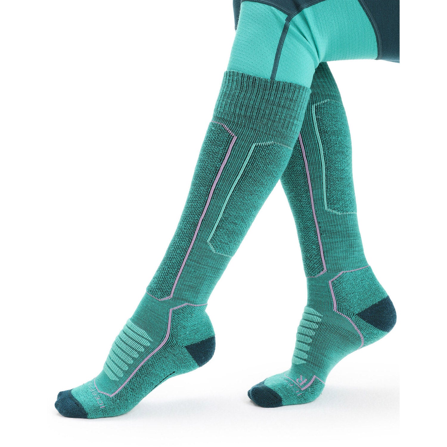 Women's Merino Ski+ Medium Over the Calf Socks
