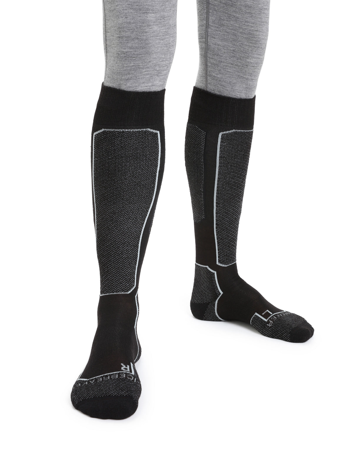 Men's Merino Ski+ Light Over the Calf Socks