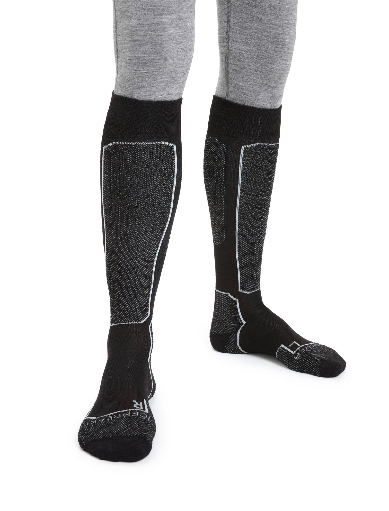 Men's Merino Ski+ Light Over the Calf Socks
