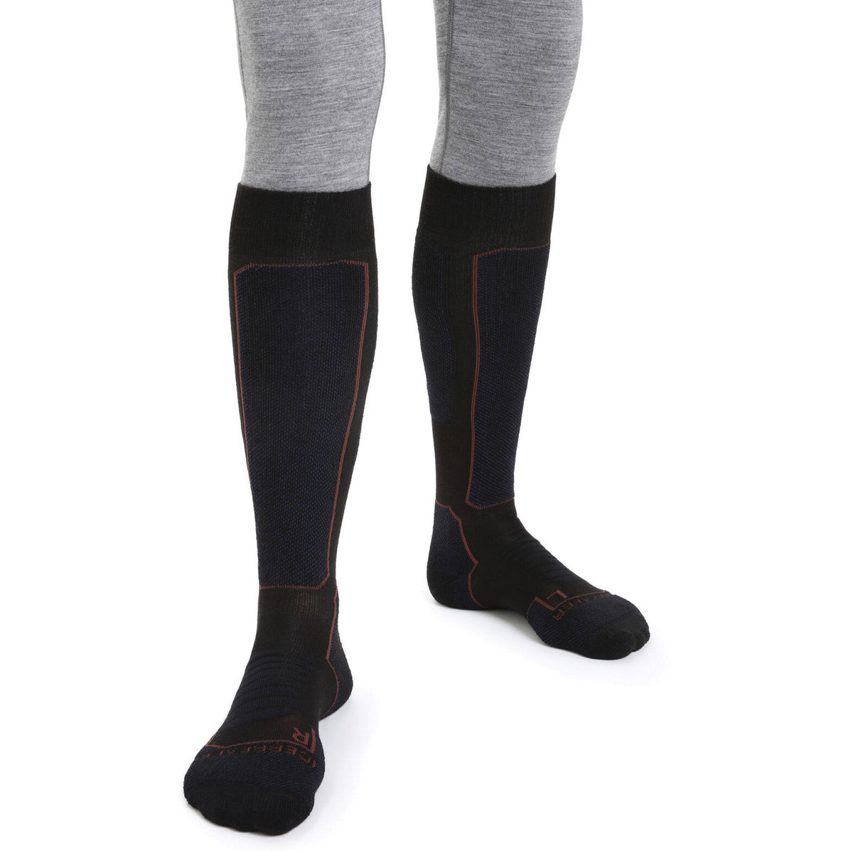 Men's Merino Ski+ Medium Over the Calf Socks