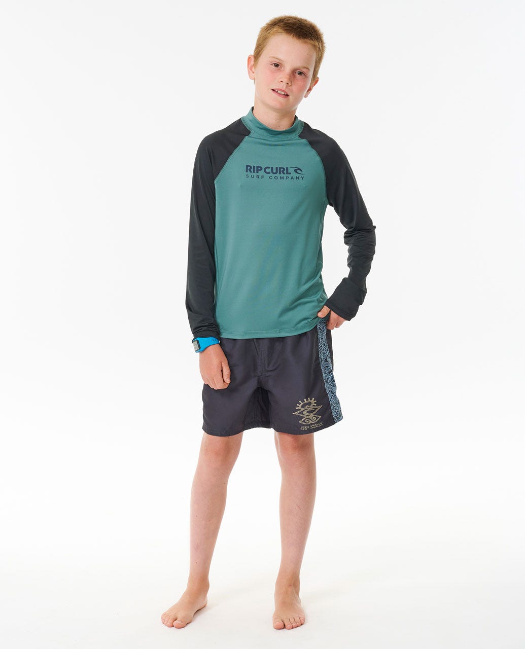 Shock UV Long Sleeve Rash Vest - Boys (8-16 years)