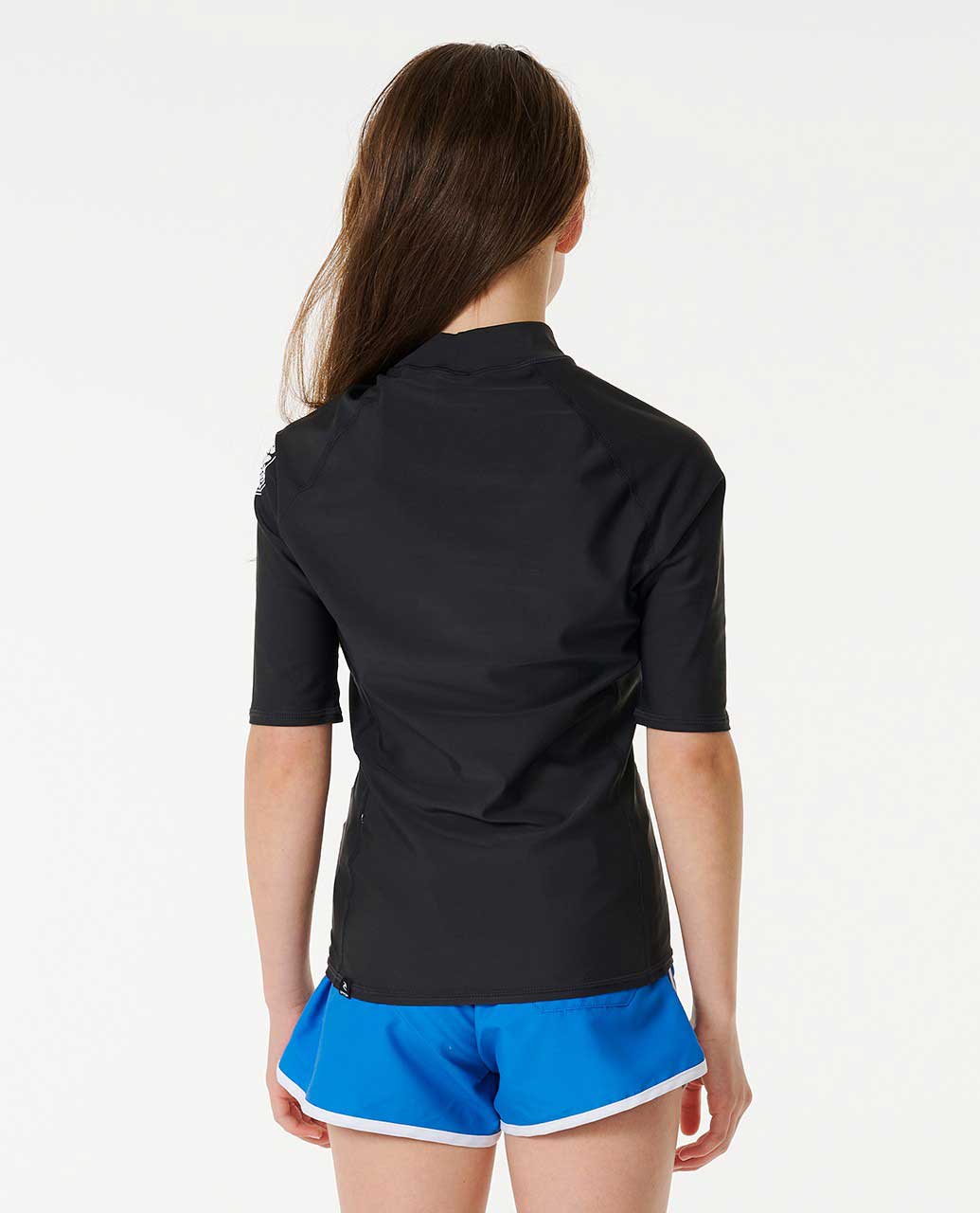 Classic Surf Short Sleeve Rash Vest - Girls (8-16 years)