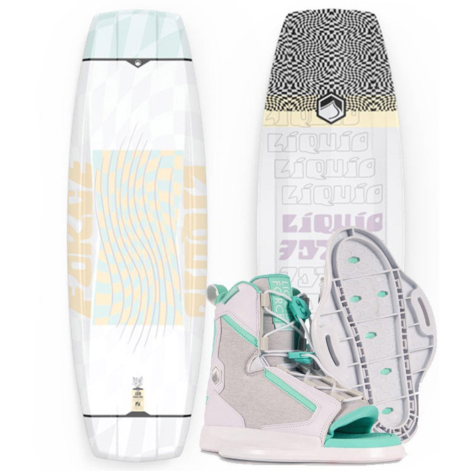 M.E. Wakeboard w/ Plush Boot Package