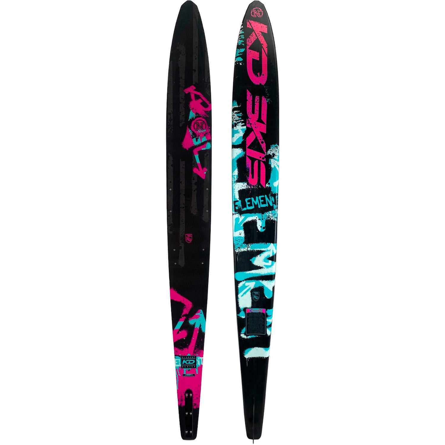 Neon Slalom Ski w/ Bliss Boot Package