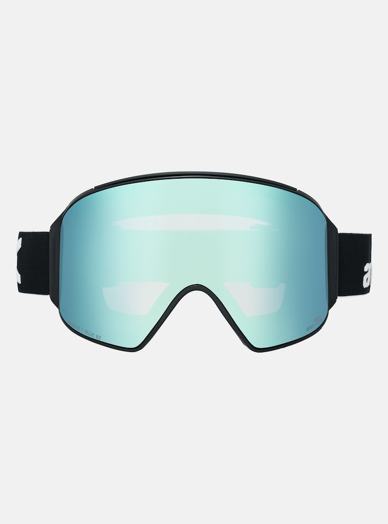 M4 Low Bridge Fit Snow Goggle (Cylindrical) + Bonus Lens + MFI Face Mask